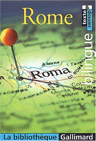 Beispielbild fr La Bibliothque Gallimard : Rome (bilingue) zum Verkauf von Ammareal