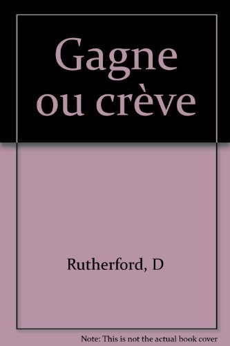 Stock image for GAGNE OU CRVE for sale by Librairie Th  la page