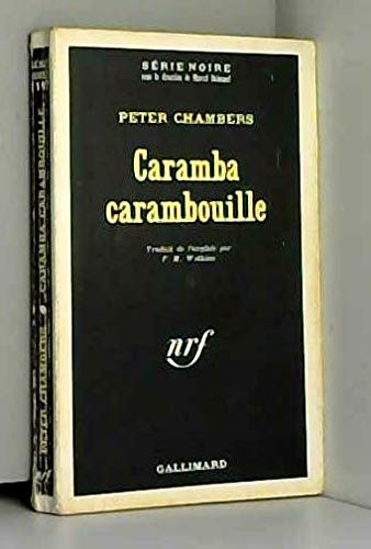 Stock image for CARAMBA CARAMBOUILLE for sale by Librairie Th  la page