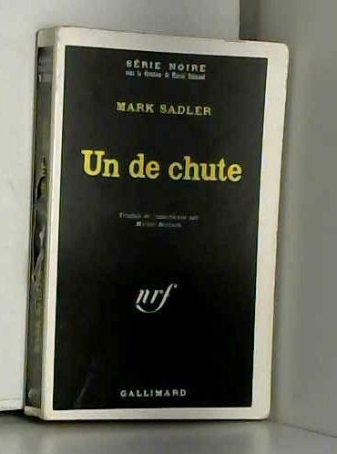 Stock image for Un de chute for sale by Librairie Th  la page