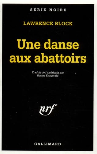 9782070493104: Une danse aux abattoirs: UNE ENQUETE DE MATT SCUDDER