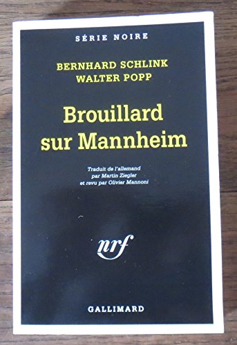 Imagen de archivo de Brouillard Sur Mannheim a la venta por RECYCLIVRE