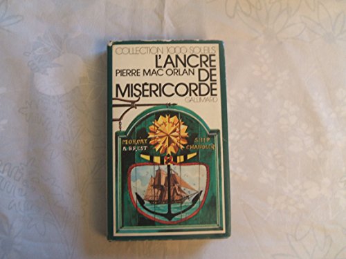Stock image for L'ancre de misricorde for sale by Ammareal