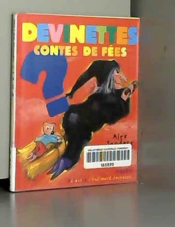 Beispielbild fr Devinettes, contes de fes zum Verkauf von Librairie Th  la page