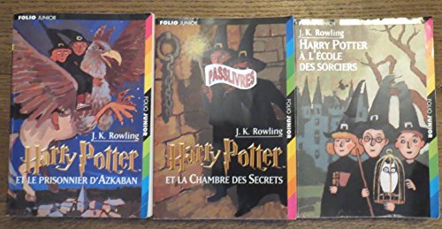 9782070529292: Harry Potter Coffret: Harry Potter a L'ecole Des Sorciers / Harry Potter Et Le Chambre Des Secrets / Harry Potter Et Le Prisonnaire D'azkaban