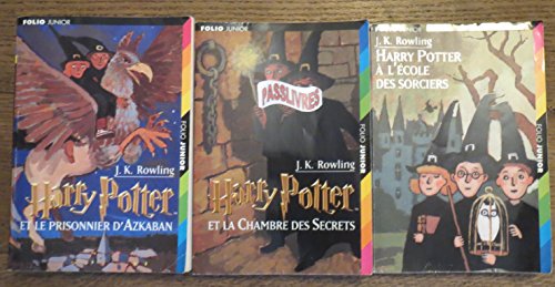 Stock image for Harry Potter Coffret: Harry Potter a L'ecole Des Sorciers / Harry Potter Et Le Chambre Des Secrets / Harry Potter Et Le Prisonnaire D'azkaban for sale by Irish Booksellers