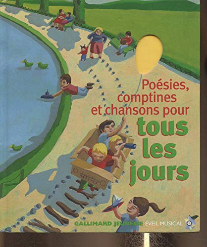 Beispielbild fr Poesies, Comptines et Chansons Pour Tous Les Jours: Avec CD audio zum Verkauf von WorldofBooks