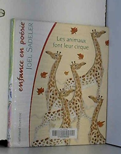 9782070542291: Les animaux font leur cirque (Enfance en Posie)