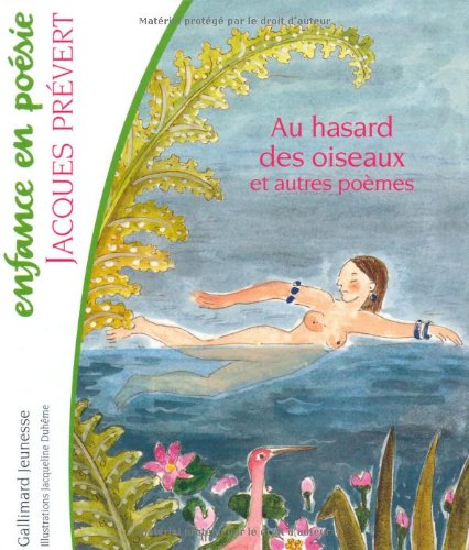Stock image for Au hasard des oiseaux, et autres pomes for sale by Ammareal