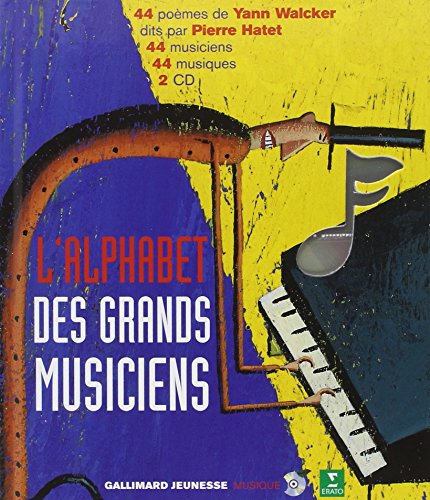 9782070556779: L'alphabet des grands musiciens (1 livre + coffret de 2 CD)