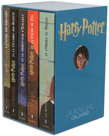 9782070556878: Coffret en 5 volumes: Tome 1, Harry Potter  l'cole des sorciers ; Tome 2, Harry Potter et la Chambre des Secrets ; Tome 3, Harry Potter et le ... ; Tome 5, Harry Potter et l'Ordre du Phnix