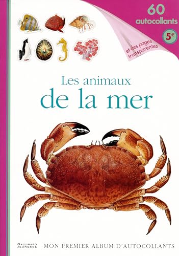 Beispielbild fr Les Animaux de la mer autocollants zum Verkauf von Ammareal