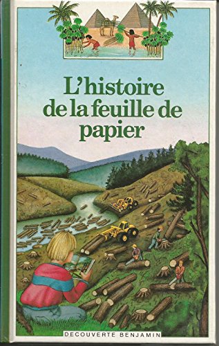 Stock image for L'histoire de la feuille de papier for sale by Ammareal