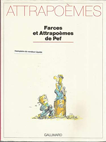 Beispielbild fr ATTRAPOEMES: FARCES ET ATTRAPOEMES zum Verkauf von WorldofBooks