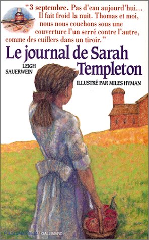 9782070566754: Le journal de Sarah Templeton (Folio cadet. Premiers romans)