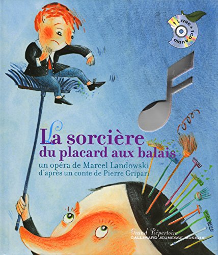 9782070571925: La sorcire du placard aux balais - Un livre + un CD audio - De 7  12 ans