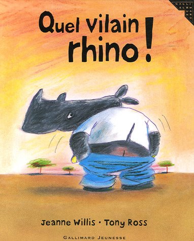 9782070572861: Quel vilain rhino !