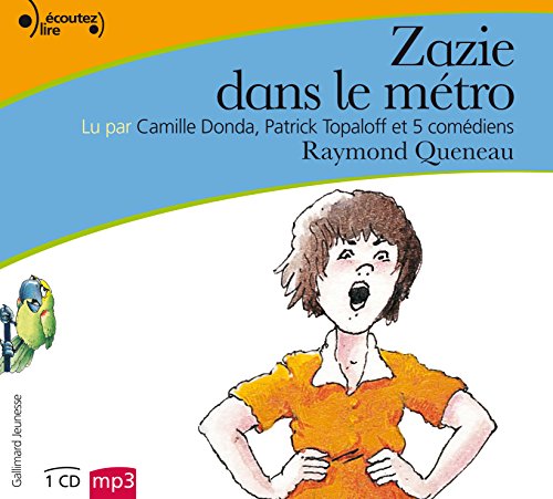 9782070589371: Zazie dans le mtro, 1 Audio-CD. Zazie in der Metro, franzsische Version (French Edition)