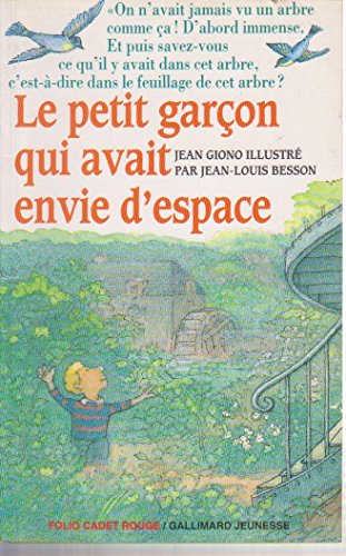 9782070590841: Le petit garon qui avait envie d'espace