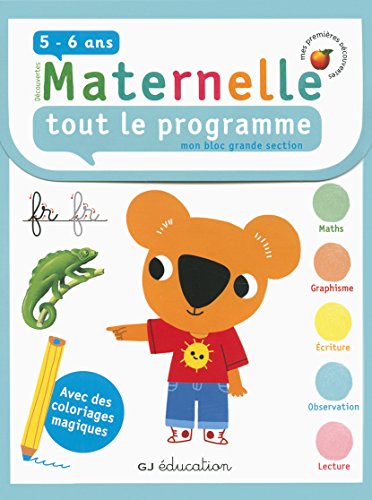 Beispielbild fr Dcouvertes Maternelle, Tout Le Programme : Mon Bloc Grande Section, 5-6 Ans : Avec Des Coloriages M zum Verkauf von RECYCLIVRE