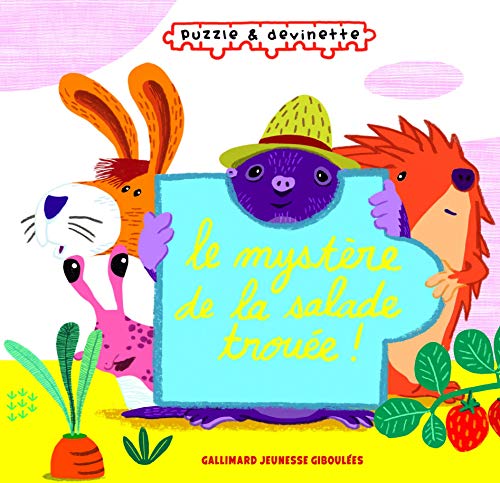Beispielbild fr Le mystre de la salade troue - Livre-puzzle anim - A partir de 3 ans zum Verkauf von Ammareal