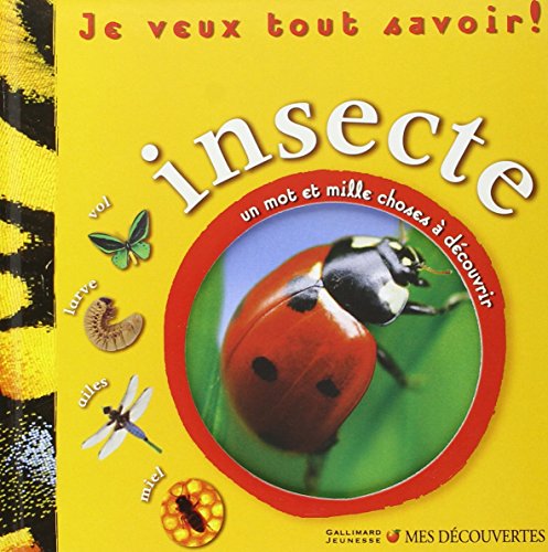 INSECTE (9782070603237) by COLLECTIFS JEUNESSE