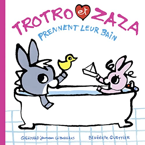 9782070603596: TROTRO ET ZAZA PRENNENT LEUR BAIN