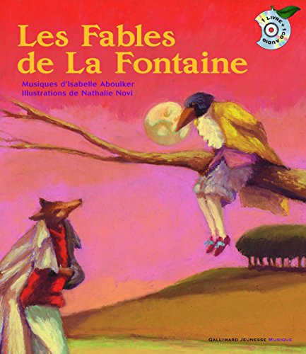 9782070621699: Les Fables de La Fontaine - Un livre + un CD - De 6  12 ans