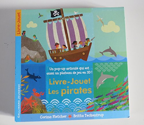 9782070653300: Livre-Jouet Les pirates: Un pop-up articul qui est aussi un plateau de jeu 3D