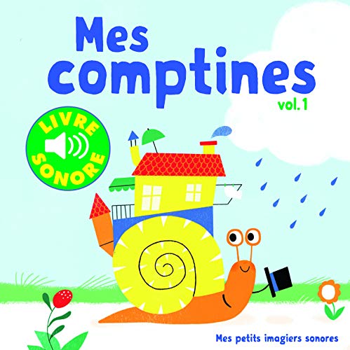 Stock image for Mes Comptines. Vol 1 ? 6 Images  Regarder, 6 Comptines  couter ? Livre Sonore ds 1 an for sale by Librairie Th  la page