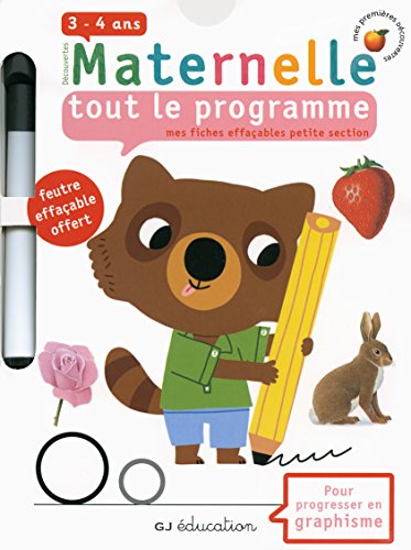 9782070664863: Tout le programme, petite section: Avec un feutre effaable