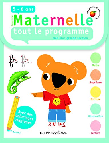 Beispielbild fr Dcouvertes Maternelle, Tout Le Programme : Grande Section, 5-6 Ans zum Verkauf von RECYCLIVRE