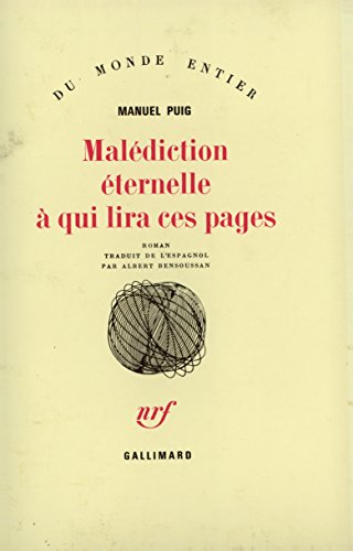 Beispielbild fr Maldiction ternelle  qui lira ces pages zum Verkauf von medimops