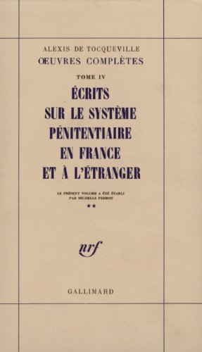 Stock image for crits sur le systme pnitentiaire en France et  l'tranger for sale by Gallix