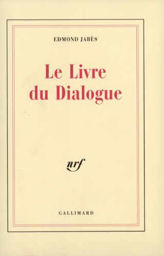 Beispielbild fr Le Livre du Dialogue zum Verkauf von medimops