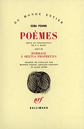 9782070704958: Pomes / Hommage  Sextus Propertius