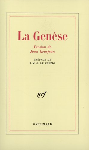 La GenÃ¨se (9782070705474) by Anonymes