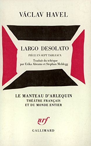 Stock image for Largo Desolato: Pi�ce en sept tableaux for sale by Wonder Book