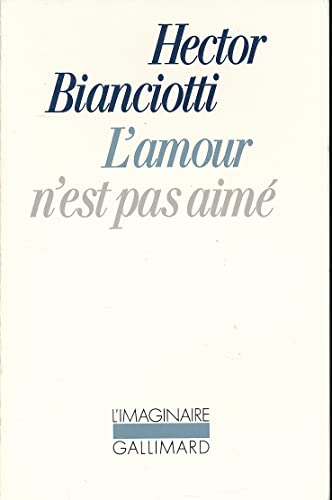 Beispielbild fr L'Amour n'est pas aim zum Verkauf von Ammareal