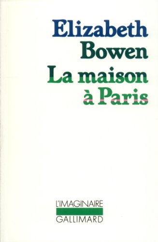 La Maison Ã¸ Paris [Mass Market Paperback] [Mar 03, 1986] Bowen,Elizabeth and TadiÃ¸ ,Marie (9782070706549) by Bowen, Elizabeth
