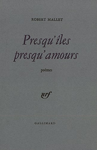 Beispielbild fr Presqu'les presqu'amours zum Verkauf von Gallix