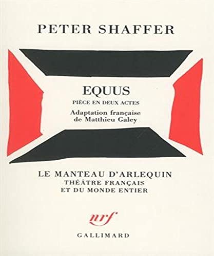 Beispielbild fr Equus: Pi ce en deux actes zum Verkauf von WorldofBooks