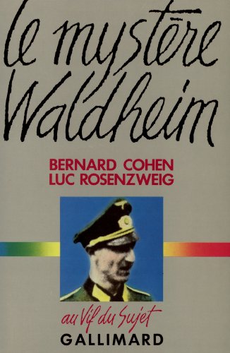 Beispielbild fr Le mystre Waldheim zum Verkauf von Ammareal