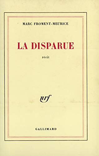 Beispielbild fr La Disparue zum Verkauf von Ammareal