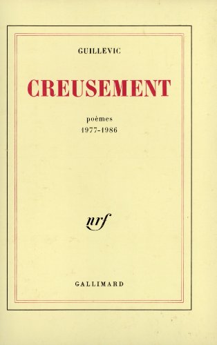 Beispielbild fr Creusement: Pomes 1977-1986 zum Verkauf von Ammareal