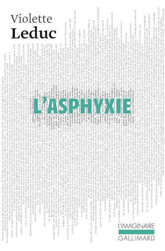 Beispielbild fr L'asphyxie (L'Imaginaire) (French Edition) zum Verkauf von Books From California