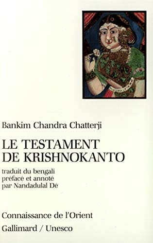 9782070713301: Le Testament de Krishnokanto