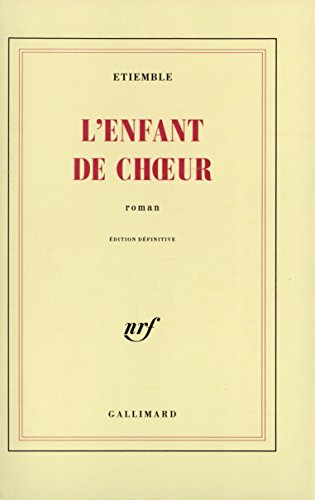 Imagen de archivo de L'Enfant de choeur a la venta por Ammareal