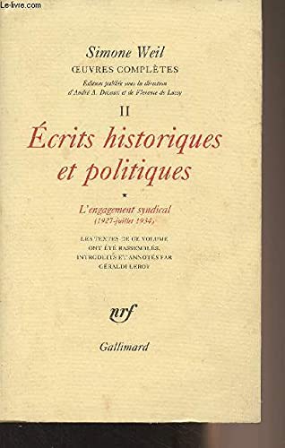 Stock image for ?uvres compltes: crits historiques et politiques 1 (2) for sale by STUDIO-LIVRES