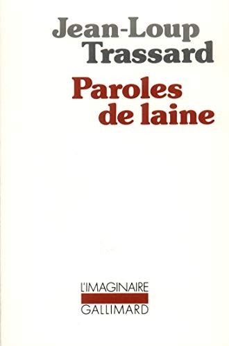 Beispielbild fr Paroles de laine zum Verkauf von Librairie Th  la page